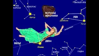 Созвездие «Дева» и «Волосы Вероники»