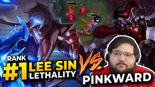 RANK 1 LEE SIN meets PINKWARD and gets put on SYNAPSE??? *20 KILLS*