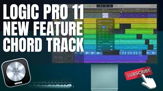 Logic Pro 11's POWERFUL NEW A.I FEATURE: Chord Track & Session Players 🌊🎶🤯🔥