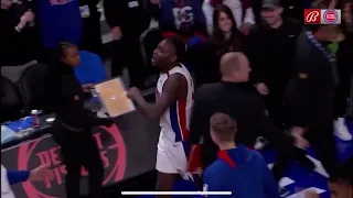 Isaiah Stewart hits a clutch 3 to seal the win for the Pistons!