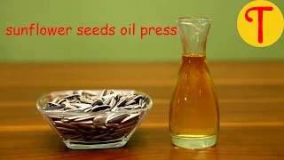 Sunflower Seeds Oil Press - Make Sunflower Seeds Oil At Home - Tenguard Oil Press