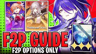 Acheron COMPLETE F2P Guide | F2P Teammates, Lightcones, & Explanations (Honkai: Star Rail Guide)