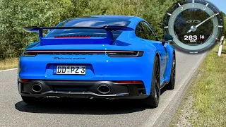 NEW! 992 GTS (480hp) | 0-283 km/h acceleration🏁 | by Automann in 4K