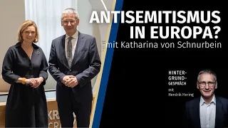 "Antisemitismus in Europa?" mit Katharina von Schnurbein - Hintergrundgespräch #27