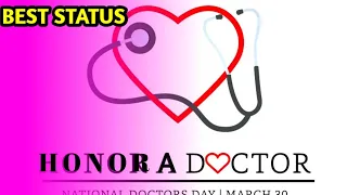 Happy doctors day 2023|Doctors day whatsapp status |ringtone status