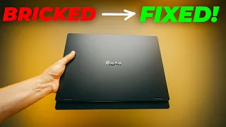 Here's HOW to FIX the BRICKED ASUS laptop - They RESPONDED! [ProArt Studiobook 16 2023]