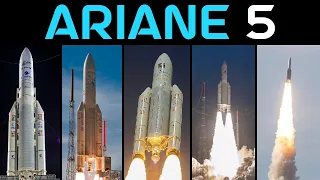 Rocket Launch Compilation - ALL Ariane 5 Flights