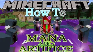 Minecraft. How to Mana and Artifice. How To. 1.16.5