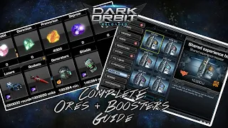 Darkorbit FE Guide | Everything You Need to Know About Ores & Boosters