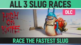 High on Life - All 3 Snail Races - Race the Fastest Slug (High on Knife DLC)