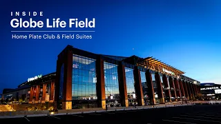 Inside Globe Life Field in Arlington: Home Plate Club & Field Suites