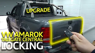 VW Amarok Tailgate Central Locking Upgrade