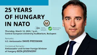 The 25th Anniversary of Hungary’s accession to the NATO Alliance