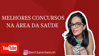 Melhores concurso na área da Saúde