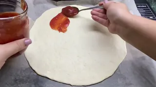 Пицца на тонком тесте
