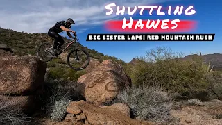 Awesome Shuttle Route at Hawes | Big Sister Laps | Red Mountain Rush | Phoenix Mountain Biking