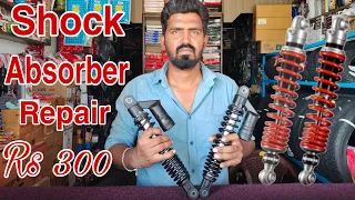 Shock absorber Repairing //Bike Shock absorber repair