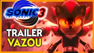 Trailer do Sonic 3 o Filme ja foi Divulgado