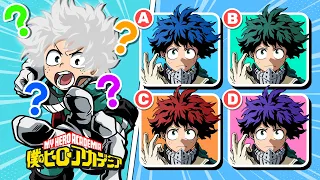 Guess the TRUE Hair Color (My Hero Academia) | Anime Character Hair Color Quiz