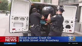 Revel Scooter Hits Elderly Woman In Columbus Circle