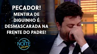 Diguinho é desmascarado pela produção | The Noite (19/05/21)