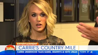 Carrie Underwood : Interview (Today Show Australia 2016)