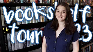 BOOKSHELF TOUR 2023 📚 a wall of fantasy books ✨ [CC]