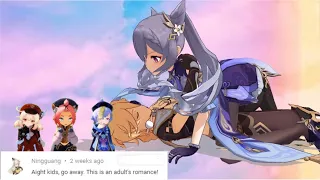 What happens when you're sleep?? (Aether x Keqing) Part 2 | [MMD] Genshin Impact Animation