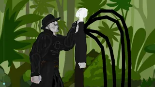 SLENDER MAN vs TYRANT - Drawing Cartoons 2