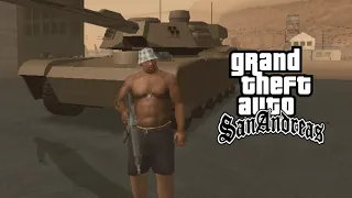 Gta San Andreas 100% - MISSÕES DE VIGILANTE COM UM TANQUE DE GUERRA!! #44