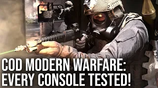 Call of Duty Modern Warfare Xbox One X/S vs PS4/Pro: A Tech Showcase Tested On All Systems!