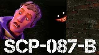 SCP IN FORTNITE?! | SCP-087-B Dark Descent | Fortnite Horror Map Creative 2.0 (UEFN) Funny Moments