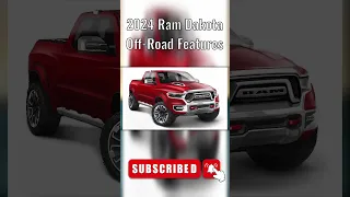 2024 Ram Dakota Off Road Features