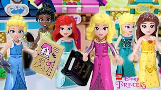 All the princesses have jobs now? LEGO Disney Market Adventure compilation build & review