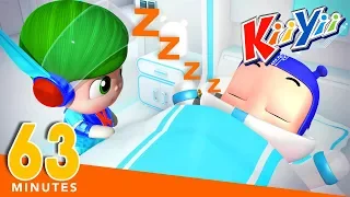 Lullaby For Baby To Sleep | Plus Lots More Nursery Rhymes | 63 Minutes Compilation from KiiYii!