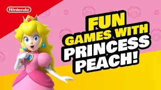 PRINCESS PEACH POWER 👑💗 in 5 Nintendo Switch Games | @PlayNintendo