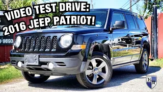 VIDEO TEST DRIVE: 2016 JEEP PATRIOT SPORT SE - HIDALGO MOTORS CO - HOUSTON