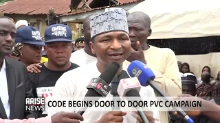 CODE BEGINS DOOR TO DOOR PVC CAMPAIGN