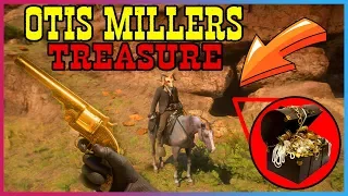 OTIS MILLER'S TREASURE! RARE GOLD REVOLVER! RED DEAD 2 (RDR2)