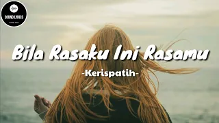 Bila Rasaku Ini Rasamu - Kerispatih ( Lirik ) Cover by Anisa Alyana & Rusdi