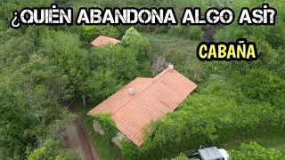 UNA CABAÑA increíble ABANDONADA ¡No me lo creo!