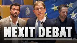 NEXIT-referendumdebat: Nederland UIT DE EU? | Thierry Baudet, Van Houwelingen, Hugo de Jonge | FVD