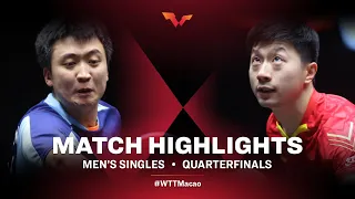 Jeoung Youngsik v Ma Long | WTT Macao Quarterfinals HIGHLIGHTS