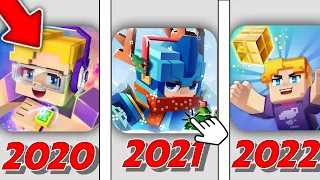 Blockman Go 2020 vs 2021 vs 2022 Moments (EXTREMELY FUNNY)