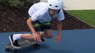 How to Frontside Snap on a Carver Skateboard