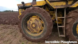 1979 Muir-Hill 121 Series II 6.2 Litre 6-Cyl Diesel 4WD tractor (120 HP) with Ransomes Plough