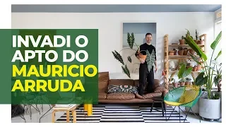 APARTAMENTO DO MAURICIO ARRUDA - APRESENTADOR DO DECORA - TODO ABERTO, COLORIDO E CHEIO DE PLANTAS