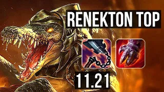 RENEKTON vs VAYNE (TOP) | 7/1/3, Dominating | EUW Diamond | v11.21