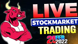 25 Feb live trading | Bank nifty live trading | nifty | Best Trading Setup | Live option trading