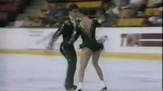 Duchesnay & Duchesnay (FRA) - 1986 Skate America, Ice Dancing, Free Dance